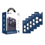 XDcase Set di 5 protezioni per obiettivo AF + AR Hawkeye con strumento di allineamento, For iPhone 17 Pro Max, For iPhone 17 Pro