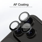 XDcase Set di 5 protezioni per obiettivo AF + AR Hawkeye con strumento di allineamento, For iPhone 17 Pro Max, For iPhone 17 Pro