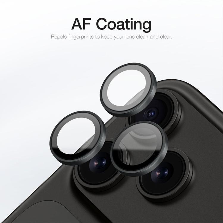 XDcase Set di 5 protezioni per obiettivo AF + AR Hawkeye con strumento di allineamento, For iPhone 17 Pro Max, For iPhone 17 Pro