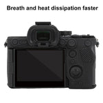 Custodia protettiva in morbido silicone con texture litchi, For Sony Alpha 7 V / ILCE-7M5
