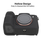 Custodia protettiva in morbido silicone con texture litchi, For Sony Alpha 7 V / ILCE-7M5