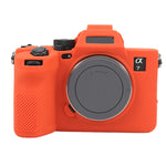 Custodia protettiva in morbido silicone con texture litchi, For Sony Alpha 7 V / ILCE-7M5