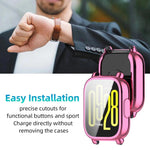 Custodia protettiva per orologio xDfind in TPU con copertura completa., For Redmi Watch 5 Lite, For Redmi Watch 5 Active