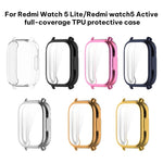 Custodia protettiva per orologio xDfind in TPU con copertura completa., For Redmi Watch 5 Lite, For Redmi Watch 5 Active