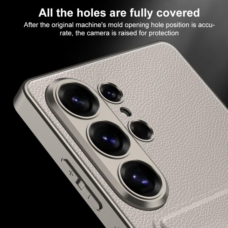 Custodia per telefono GKK ultra sottile in pelle con scomparti per carte e supporto magnetico, For Samsung Galaxy S26 Ultra 5G