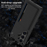 Custodia per telefono GKK ultra sottile in pelle con scomparti per carte e supporto magnetico, For Samsung Galaxy S26 Ultra 5G