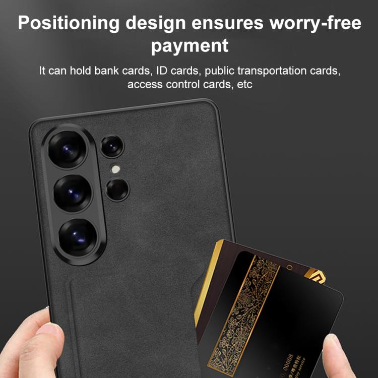 Portafoglio per cellulare GKK ultra sottile in pelle satinata con custodia magnetica, For Samsung Galaxy S26 Ultra 5G