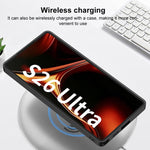 Portafoglio per cellulare GKK ultra sottile in pelle satinata con custodia magnetica, For Samsung Galaxy S26 Ultra 5G
