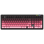 LINGBAO K98 101 Keys Triple-mode Wireless Game Keyboard, Black Pink-Flower Field Axis, Black Red-Red Rabbit Axis, White-Glazed Tile Axis, Blackberry Powder-Red Rabbit Axis Pro, Blackberry Powder-Glazed Tile Axis, White Purple-Flower Field Axis         ...