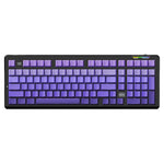 LINGBAO K98 101 Keys Triple-mode Wireless Game Keyboard, Black Pink-Flower Field Axis, Black Red-Red Rabbit Axis, White-Glazed Tile Axis, Blackberry Powder-Red Rabbit Axis Pro, Blackberry Powder-Glazed Tile Axis, White Purple-Flower Field Axis         ...
