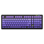 LINGBAO K98 101 Keys Triple-mode Wireless Game Keyboard, Black Pink-Flower Field Axis, Black Red-Red Rabbit Axis, White-Glazed Tile Axis, Blackberry Powder-Red Rabbit Axis Pro, Blackberry Powder-Glazed Tile Axis, White Purple-Flower Field Axis         ...