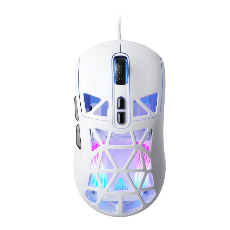 SOLAKAKA SM901 Hollow RGB Light Wired Gaming Mouse, SM901