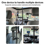 Telecamera per auto con supporto regolabile e asta di prolunga, 52-81.5cm Basic, 70-121cm Extended, Basic 4 in 1 Set with Crab Clip, Extend 4 in 1 Set with Crab Clip, Basic 5 in 1 Set with Clip Pocket Frame, Extend 5 in 1 Set with Clip Pocket Frame    ...