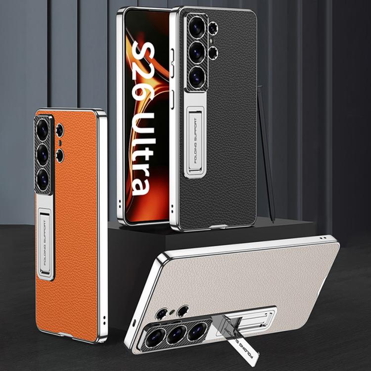 Custodia per telefono GKK in pelle galvanizzata., For Samsung Galaxy S26 Ultra 5G