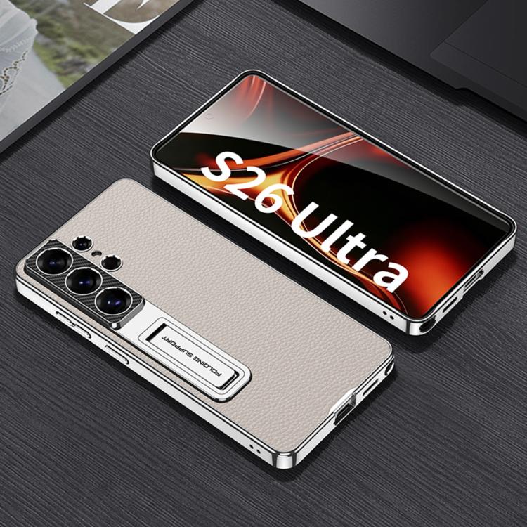 Custodia per telefono GKK in pelle galvanizzata., For Samsung Galaxy S26 Ultra 5G