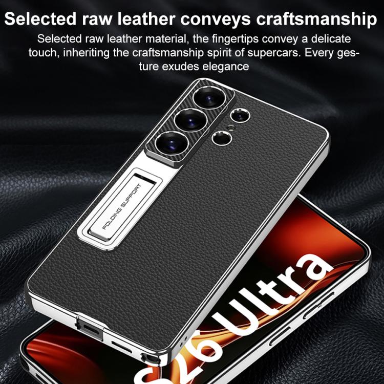 Custodia per telefono GKK in pelle galvanizzata., For Samsung Galaxy S26 Ultra 5G