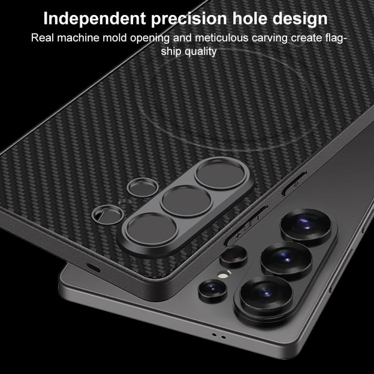 Custodia magnetica per telefono GKK in similpelle effetto pelle con finitura metallizzata., For Samsung Galaxy S26 Ultra 5G