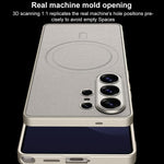 Custodia magnetica per telefono GKK in similpelle effetto pelle con finitura metallizzata., For Samsung Galaxy S26 Ultra 5G