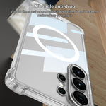 Custodia per telefono GKK Airbag magnetica antiurto, For Samsung Galaxy S26 Ultra 5G