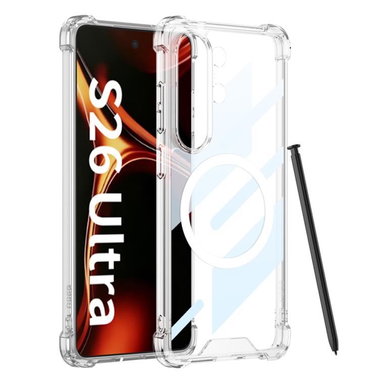 Custodia per telefono GKK Airbag magnetica antiurto, For Samsung Galaxy S26 Ultra 5G