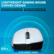 SOLAKAKA SM805 24000DPI 2.4GHz + BT + Wired Tri-mode Wireless Mouse, SM805