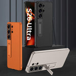 Custodia per telefono GKK in pelle con regolatore meccanico per ingranaggi., For Samsung Galaxy S26 Ultra 5G