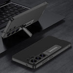 Custodia per telefono GKK in pelle con regolatore meccanico per ingranaggi., For Samsung Galaxy S26 Ultra 5G