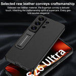 Custodia per telefono GKK in pelle con regolatore meccanico per ingranaggi., For Samsung Galaxy S26 Ultra 5G