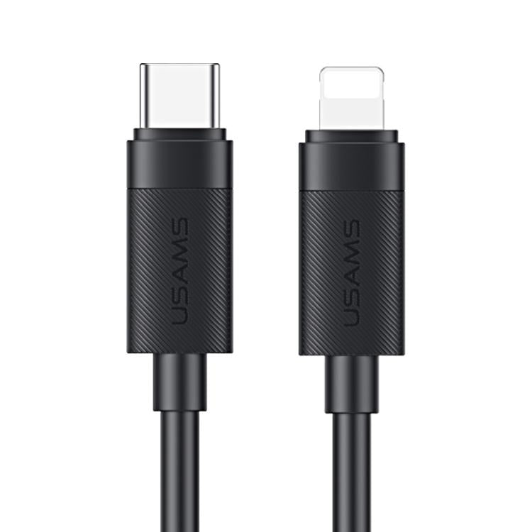 Cavo dati USAMS SJ781 U94 da USB-C / Type-C a 8 pin con ricarica rapida PD30W, 1m