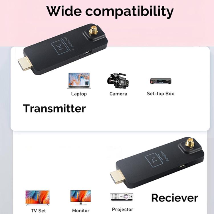 Set trasmettitore e ricevitore wireless HDMI Measy AM18052T 5G