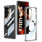 Custodia magnetica per telefono GKK Space Series con airbag a copertura totale, For Samsung Galaxy S26 Ultra 5G