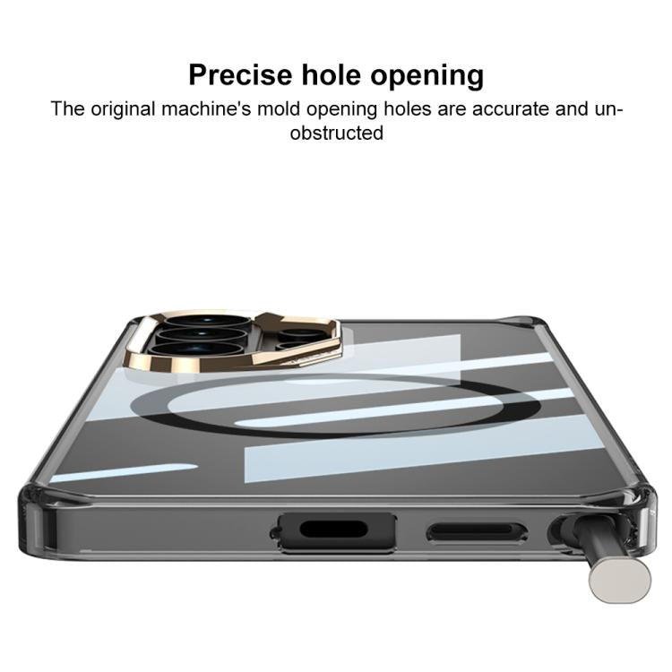 Custodia magnetica per telefono GKK Space Series con airbag a copertura totale, For Samsung Galaxy S26 Ultra 5G