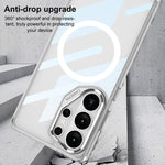 Custodia magnetica per telefono GKK Space Series con airbag a copertura totale, For Samsung Galaxy S26 Ultra 5G