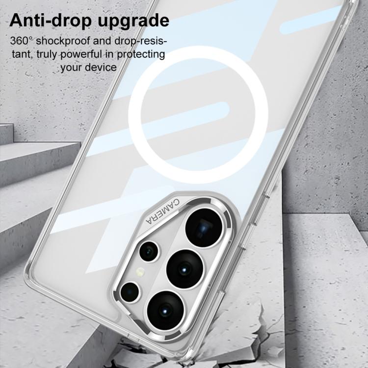 Custodia magnetica per telefono GKK Space Series con airbag a copertura totale, For Samsung Galaxy S26 Ultra 5G