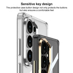 Custodia magnetica per telefono GKK Space Series con airbag a copertura totale, For Samsung Galaxy S26 Ultra 5G