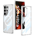 Custodia magnetica per telefono GKK Space Series con airbag a copertura totale, For Samsung Galaxy S26 Ultra 5G