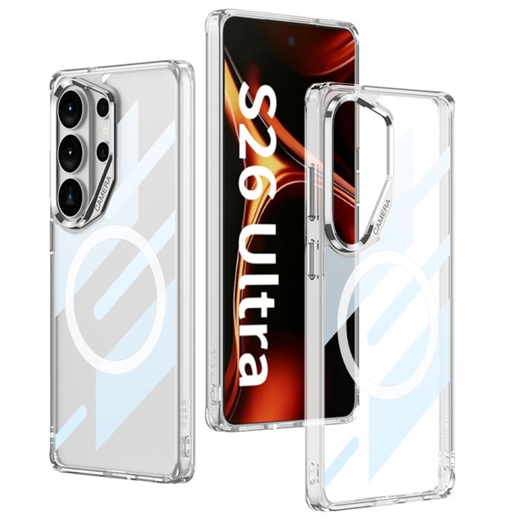 Custodia magnetica per telefono GKK Space Series con airbag a copertura totale, For Samsung Galaxy S26 Ultra 5G