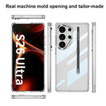Custodia per telefono GKK Space Series con airbag, copertura completa, scomparto per penna e stilo., For Samsung Galaxy S26 Ultra 5G