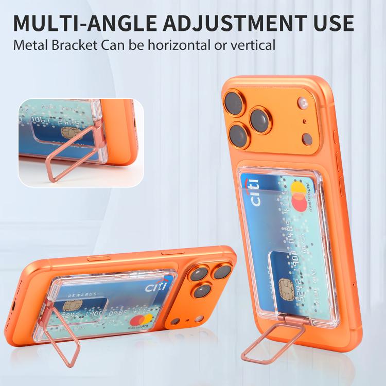 XDcase Slot magnetico posteriore per carte con supporto per iPhone/Galaxy e altri dispositivi