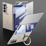 GKK - Cornice integrale integrata, custodia magnetica ultrasottile per telefono con supporto girevole, For Samsung Galaxy Z TriFold