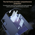 GKK - Cornice di copertura completa integrata - Custodia magnetica ultra sottile per telefono, For Samsung Galaxy Z TriFold