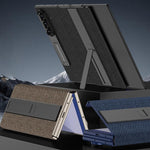 Custodia a libro magnetica GKK a copertura totale con supporto multiuso, For Samsung Galaxy Z TriFold