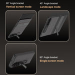Custodia a libro magnetica GKK a copertura totale con supporto multiuso, For Samsung Galaxy Z TriFold