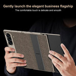 Custodia a libro magnetica GKK a copertura totale con supporto multiuso, For Samsung Galaxy Z TriFold
