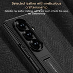 Custodia a libro magnetica GKK a copertura totale con supporto multiuso, For Samsung Galaxy Z TriFold