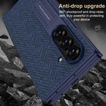Custodia a libro magnetica GKK a copertura totale con supporto multiuso, For Samsung Galaxy Z TriFold