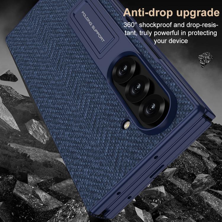 Custodia a libro magnetica GKK a copertura totale con supporto multiuso, For Samsung Galaxy Z TriFold