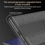 Custodia a libro magnetica GKK a copertura totale con supporto multiuso, For Samsung Galaxy Z TriFold
