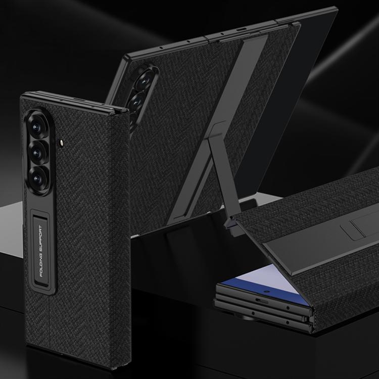 Custodia a libro magnetica GKK a copertura totale con supporto multiuso, For Samsung Galaxy Z TriFold