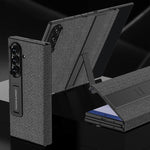 Custodia a libro magnetica GKK a copertura totale con supporto multiuso, For Samsung Galaxy Z TriFold